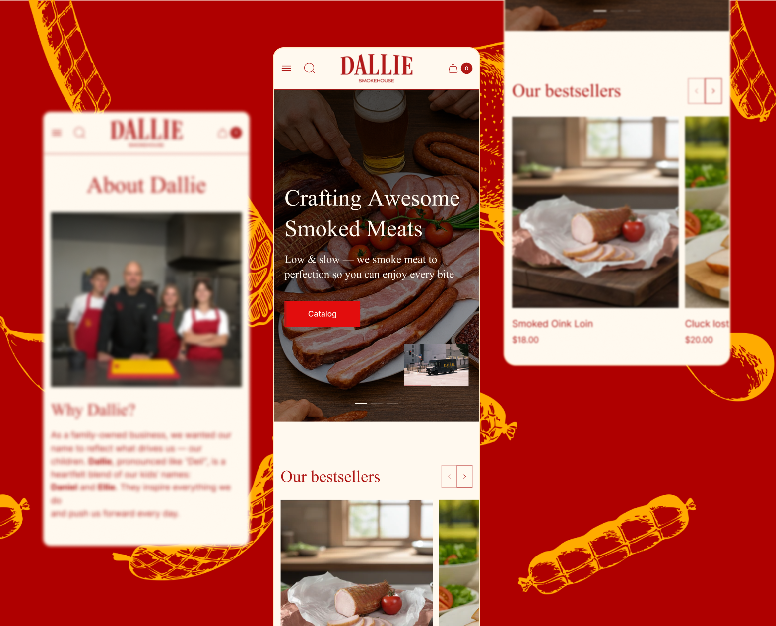 Dallie Smokehouse — кейс pills.agency